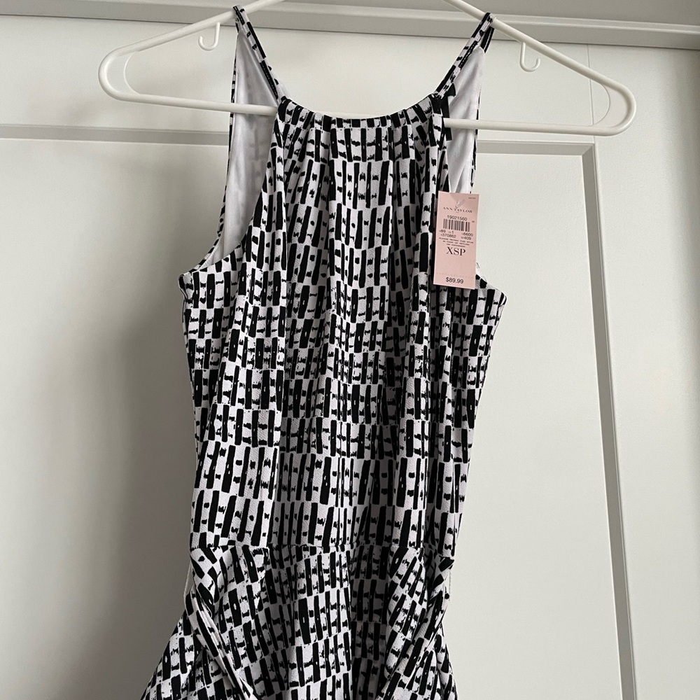 Ann Taylor Patterned Dress - XS petite